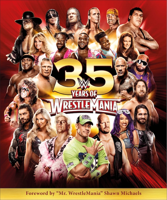 Front cover_Wwe 35 Years Of Wrestlemania