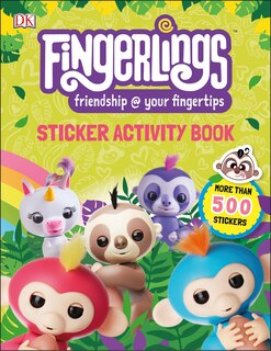 Front cover_Fingerlings Sticker Activity Book