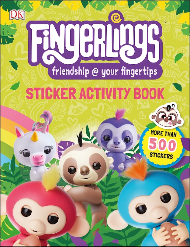 Front cover_Fingerlings Sticker Activity Book