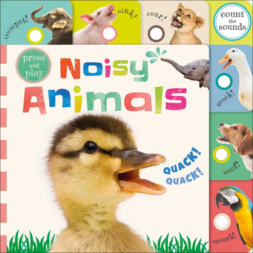 Couverture_Press And Play: Noisy Animals