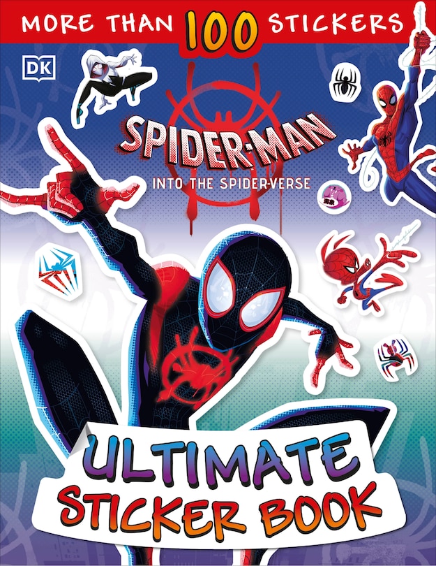 Front cover_Ultimate Sticker Book: Marvel Spider-man: Into The Spider-verse