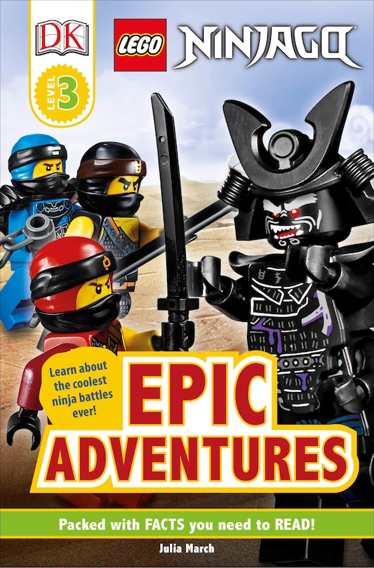 Front cover_Dk Readers Level 3: Lego Ninjago: Epic Adventures