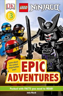 Couverture_Dk Readers Level 3: Lego Ninjago: Epic Adventures