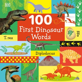Front cover_100 First Dinosaur Words