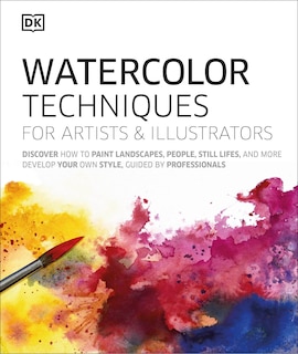 Front cover_Watercolor Techniques For Artists And Illustrators