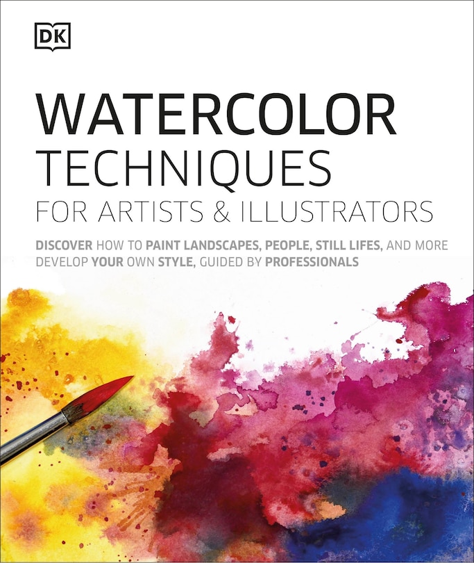 Front cover_Watercolor Techniques For Artists And Illustrators