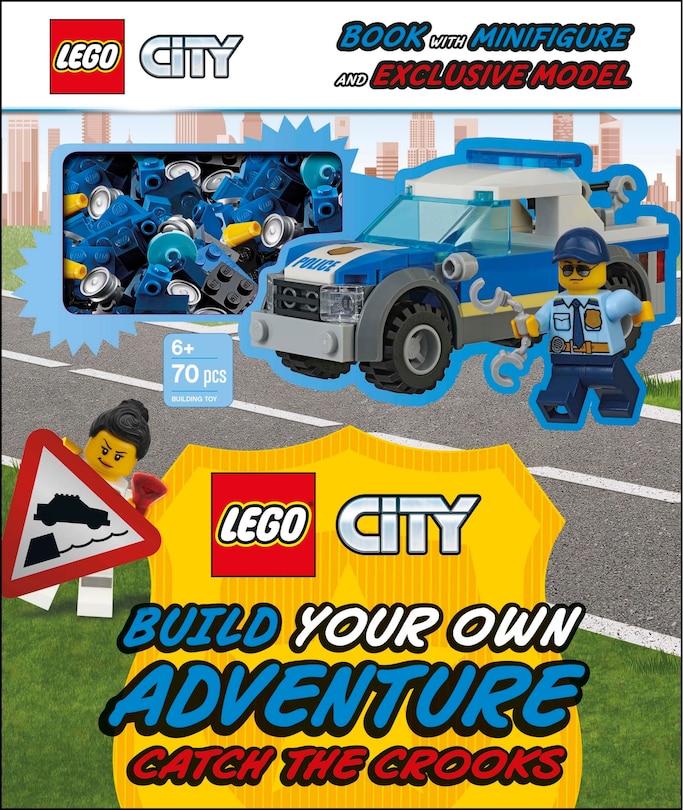 Lego City Build Your Own Adventure Catch The Crooks: With Minifigure And Exclusive Model