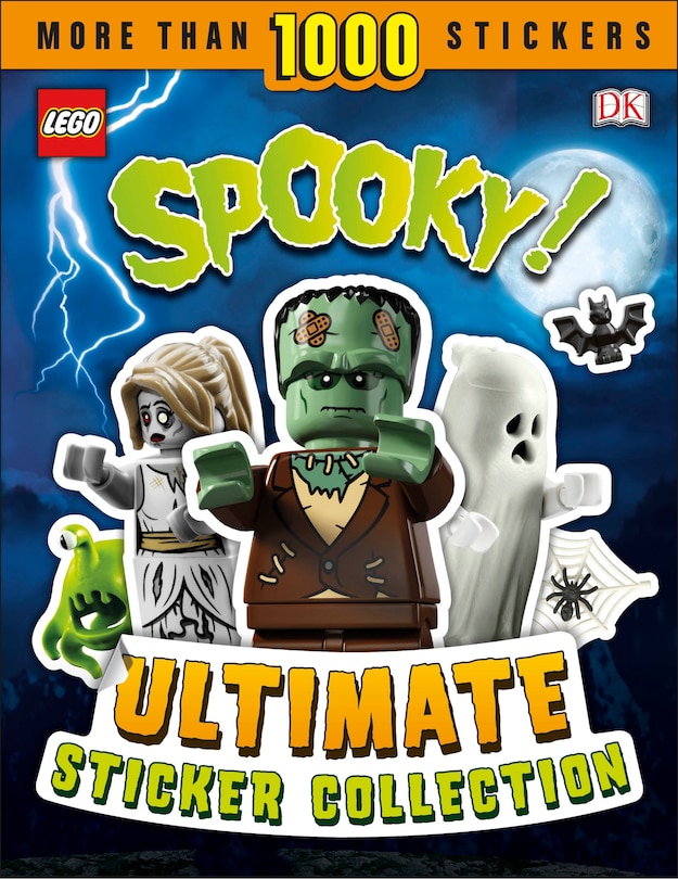 Front cover_Lego Spooky! Ultimate Sticker Collection