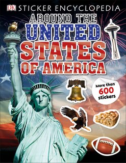 Front cover_Sticker Encyclopedia Around The United States Of America
