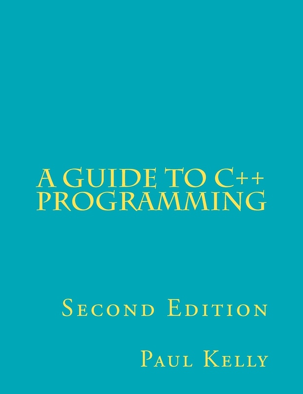 Couverture_A Guide to C++ Programming