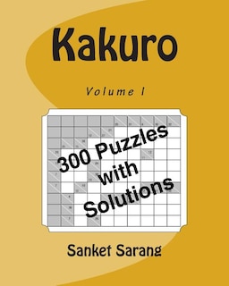 Front cover_Kakuro Vol I