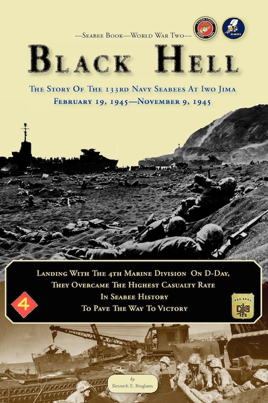 Front cover_Seabee Book, World War Two, BLACK HELL