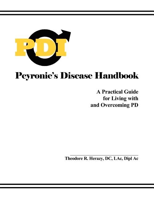 Couverture_Peyronie's Disease Handbook