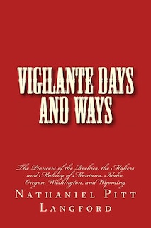 Front cover_Vigilante Days and Ways