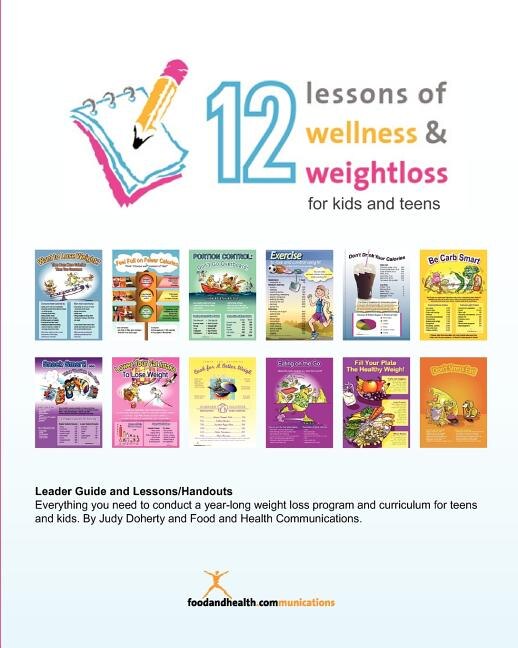 Couverture_12 Lessons of Wellness and Weight Loss for Kids and Teens
