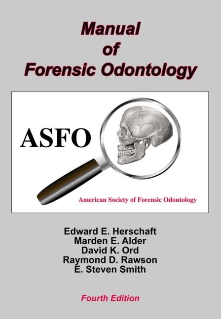 Couverture_Manual Of Forensic Odontology