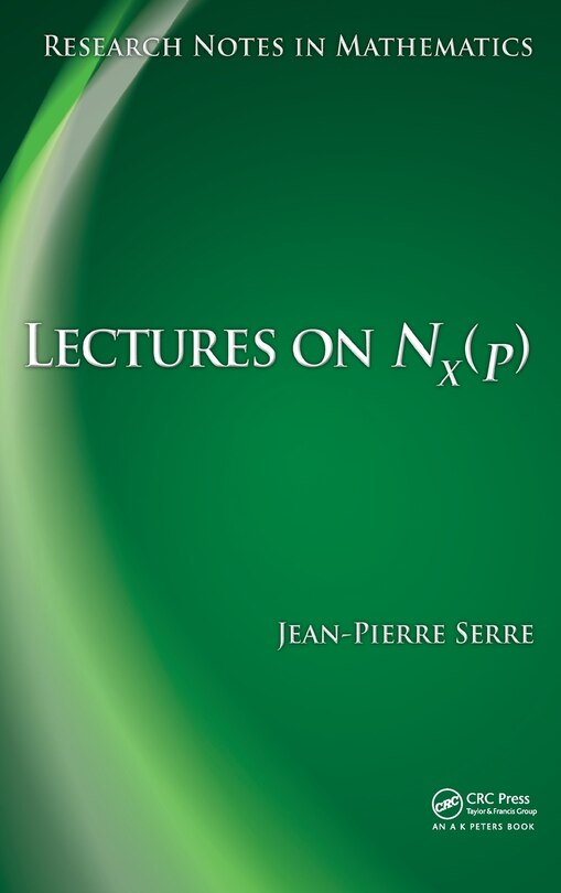 Couverture_Lectures on N_X(p)