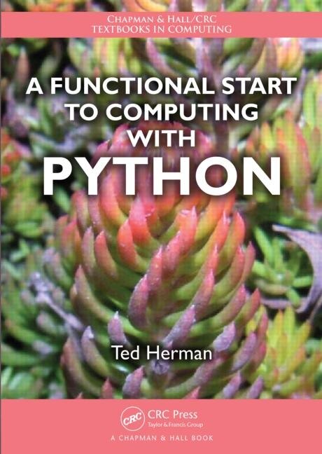 Couverture_A Functional Start To Computing With Python