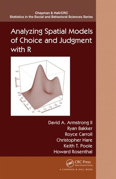 Couverture_Analyzing Spatial Models Of Choice And Judgment With R