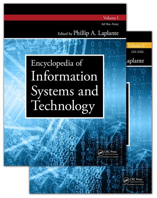 Couverture_Encyclopedia Of Information Systems And Technology - Two Volume Set