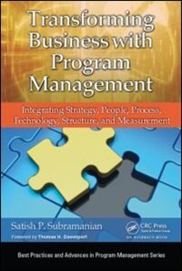 Front cover_Transforming Business With Program Management