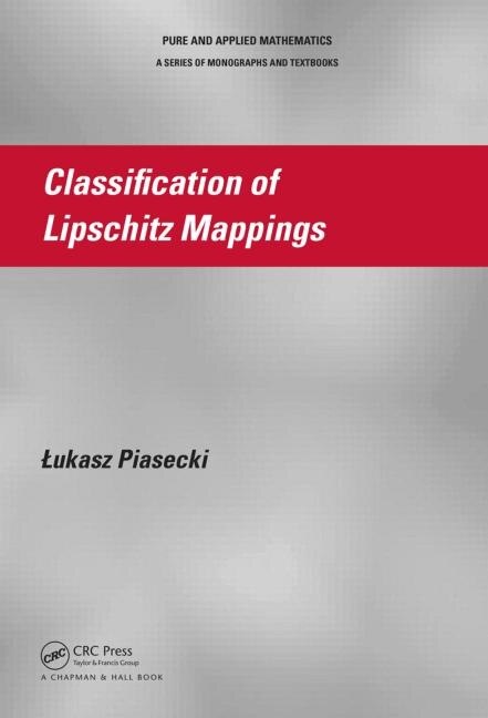 Front cover_Classification Of Lipschitz Mappings