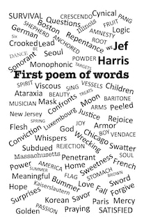 Front cover_First Poem Of Words