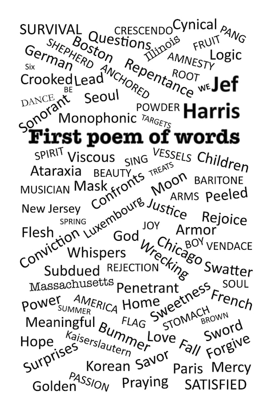 Front cover_First Poem Of Words