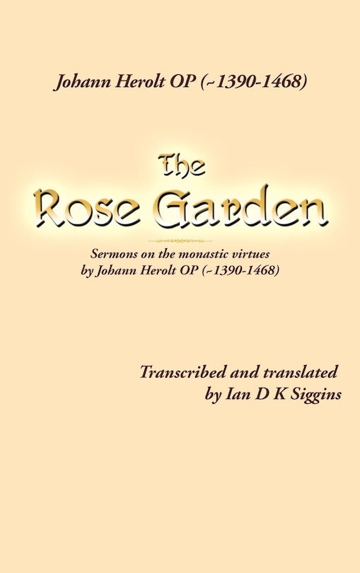 Front cover_The Rose Garden