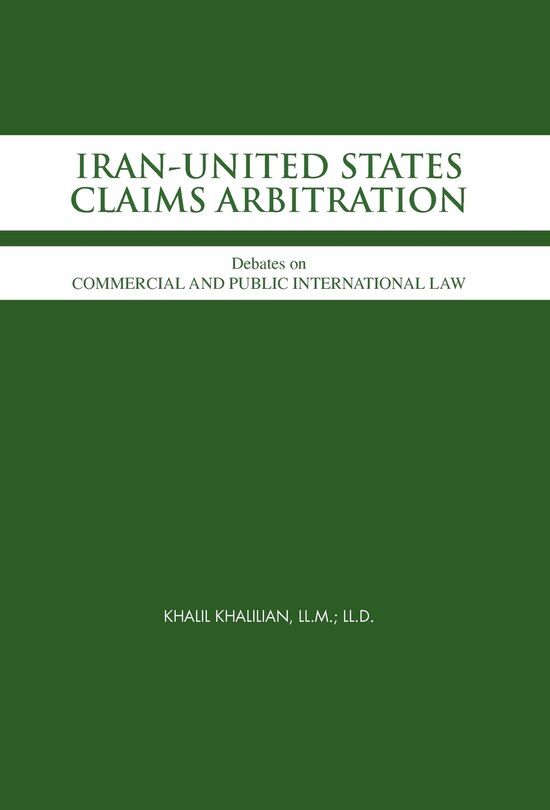 Front cover_Iran-united States Claims Arbitration