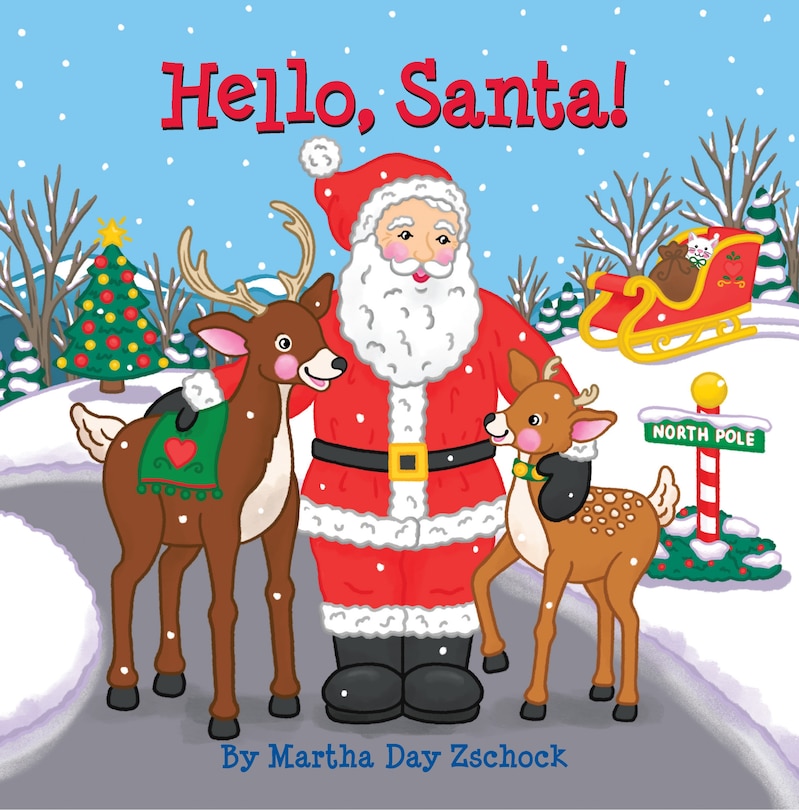 Front cover_Hello, Santa!