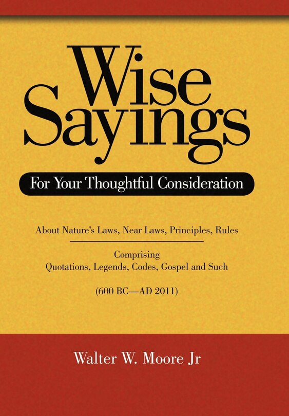 Front cover_Wise Sayings