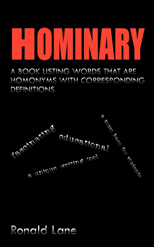 Front cover_Hominary