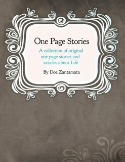 Front cover_One Page Stories