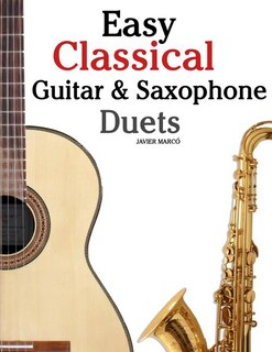 Front cover_Easy Classical Guitar & Saxophone Duets
