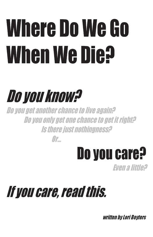 Couverture_Where Do We Go When We Die?