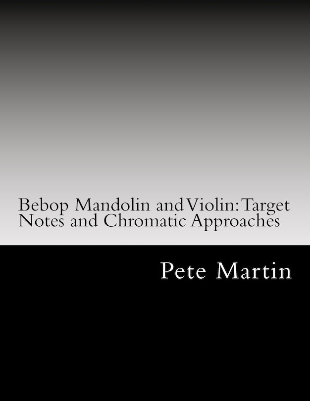 Couverture_Bebop Mandolin and Violin