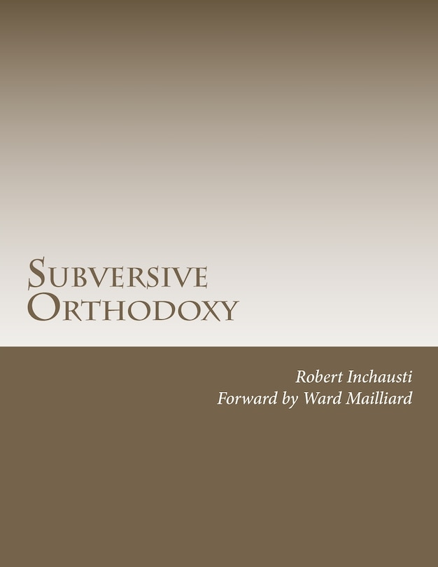 Couverture_Subversive Orthodoxy