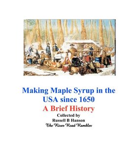 Couverture_Making Maple Syrup in the USA since 1650