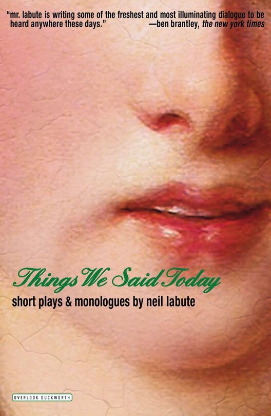 Front cover_Things We Said Today