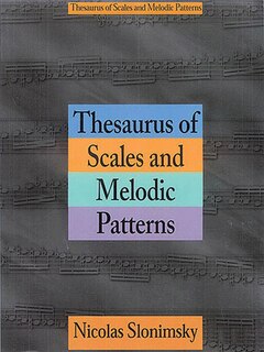 Front cover_Thesaurus Of Scales And Melodic Patterns