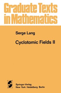 Front cover_Cyclotomic Fields II