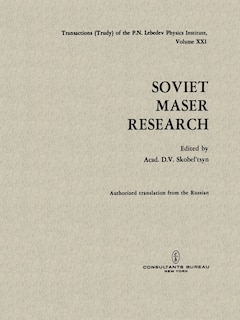 Front cover_Soviet Maser Research