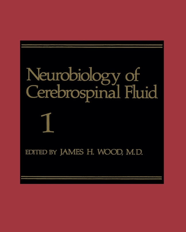 Front cover_Neurobiology of Cerebrospinal Fluid 1