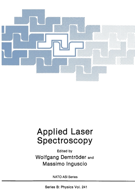 Front cover_Applied Laser Spectroscopy