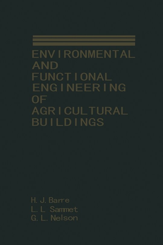 Front cover_Environmental and Functional Engineering of Agricultural Buildings