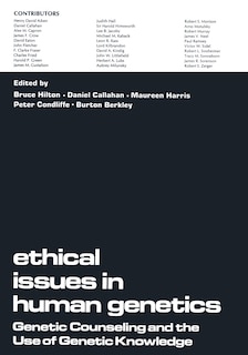 Front cover_Ethical Issues in Human Genetics