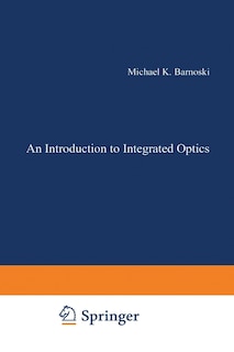 Front cover_Introduction to Integrated Optics