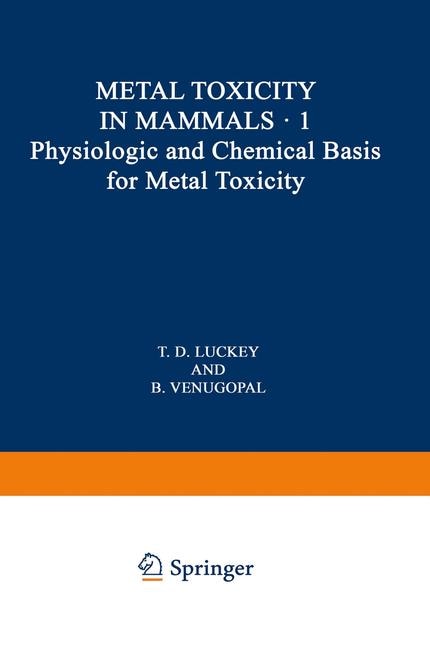 Front cover_Physiologic and Chemical Basis for Metal Toxicity