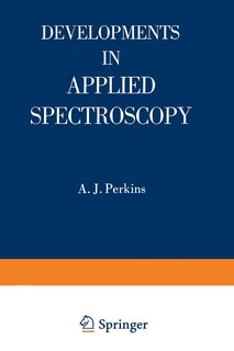 Couverture_Developments in Applied Spectroscopy